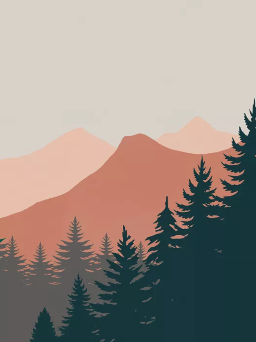 Dean, Little: Pine Trees In The Mountains