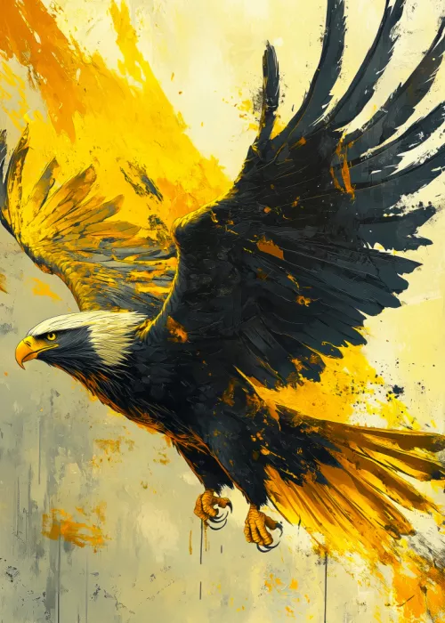 Jaszke, Justyna: Águila - Arte animal