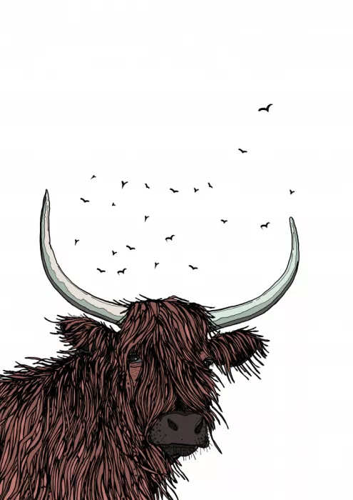 Nicholas: Mucca con corna prominenti