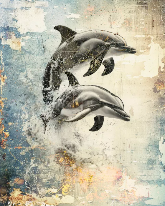 Kulik, Rafal: Dolphin Animal Art Illustration 02