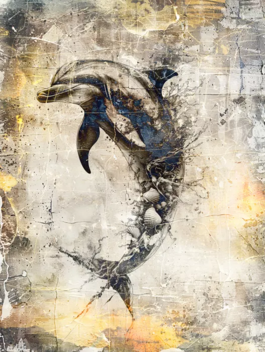 Kulik, Rafal: Illustration Art Animal Dauphin 05
