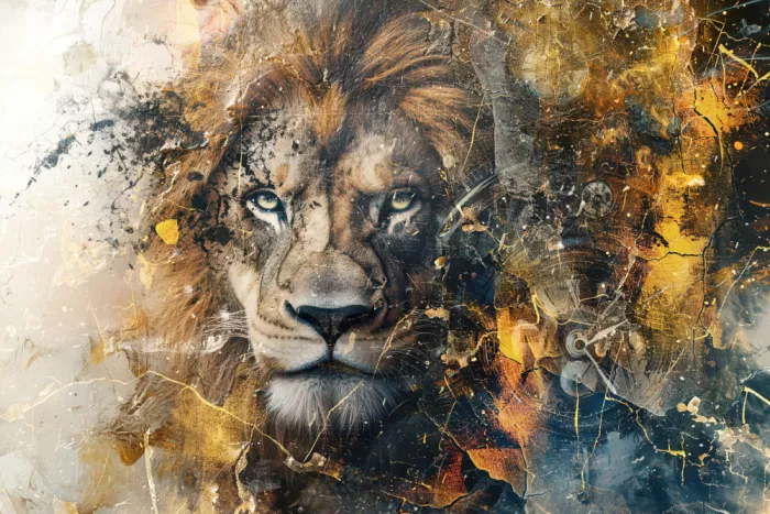 Kulik, Rafal: Leone Illustrazione Animale 25