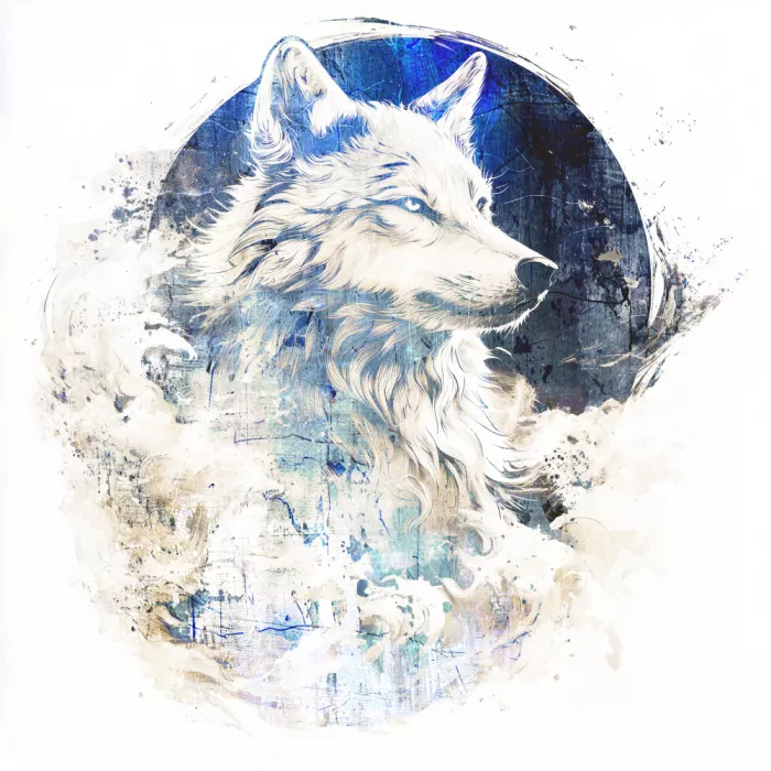 Kulik, Rafal: Wolf Tierkunst Illustration 10