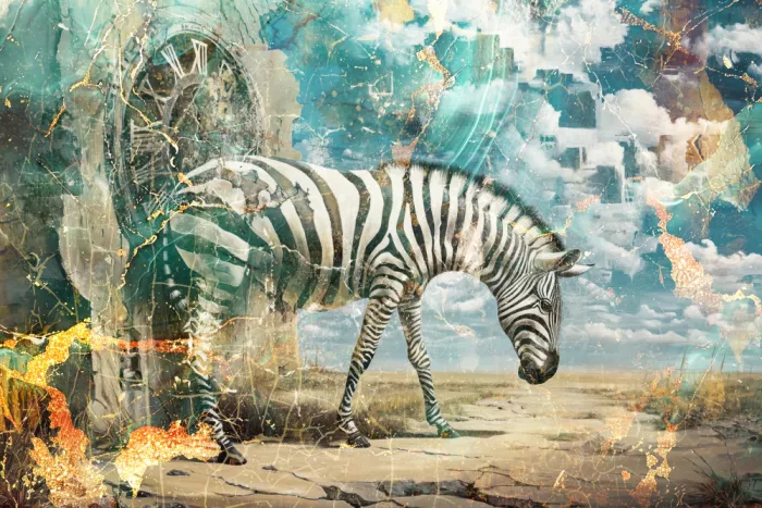Kulik, Rafal: Zebra Tierkunst Illustration 14