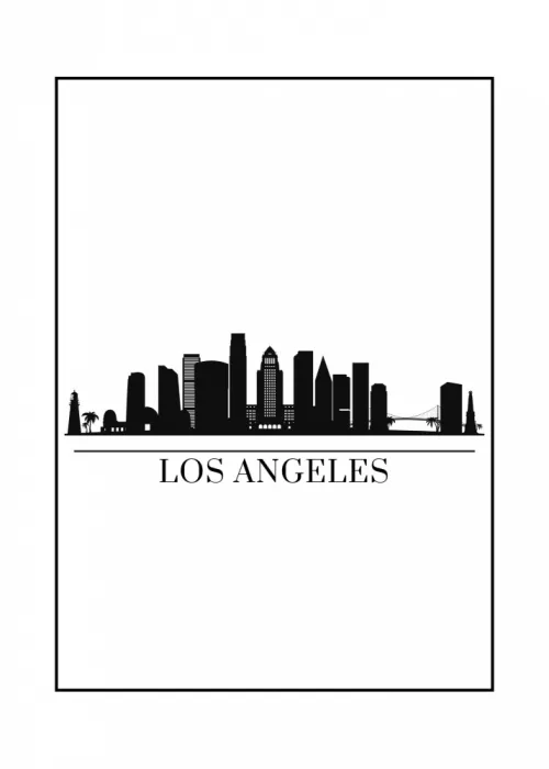 -, N. Kristina: Skyline de Los Angeles