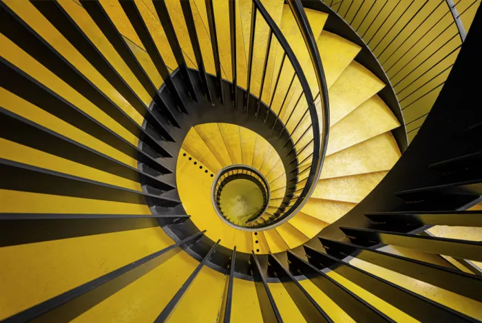 fotomarion: yellow swirl