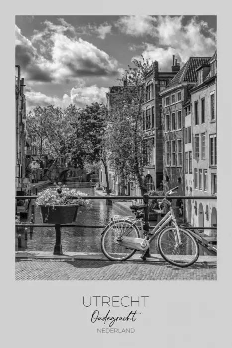 Viola, Melanie: Canale Oudegracht con architettura storica