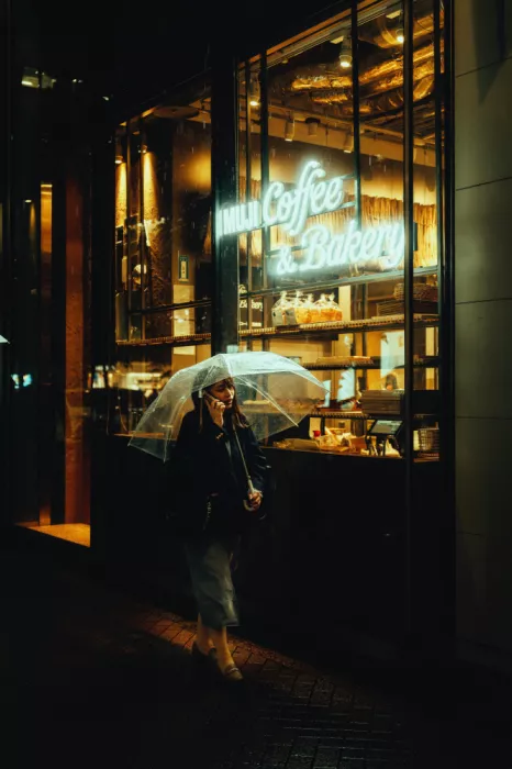 Fujii, Yuzo: Pluie à Ginza