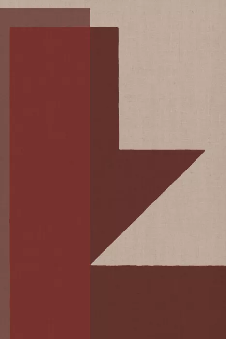 cartissi: Composición geométrica roja