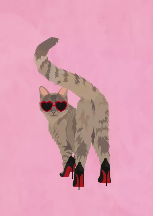 Manovski, Sarah: Cat in heels