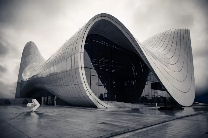 Fuchs, Dov: Kulturní centrum Heydar Aliyev, Baku, Azerbajdžán