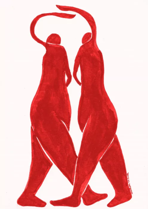 ch, Santhosh: Dancing Silhouettes