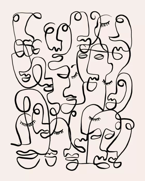 DOTZ, AND CATS: Entwined Faces Flow