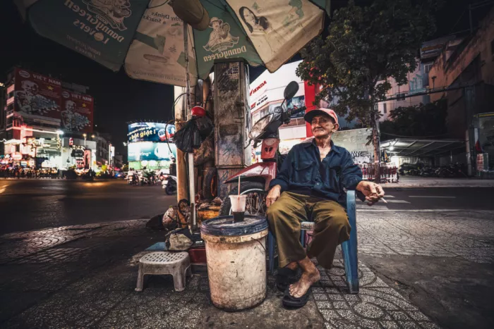 Tagliarino, Marco: Street motorbike repairman