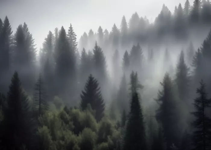 Magnusson, Andreas: Nebliger Wald Nr. 2