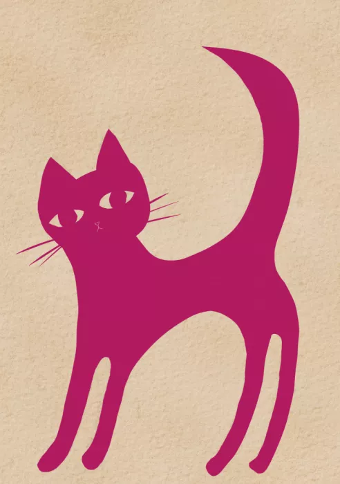 Bursic, Sharyn: Rosa Katze