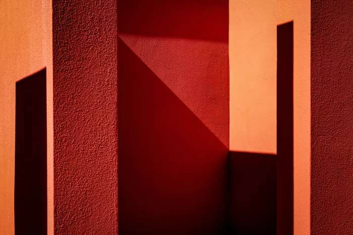 Wride, Linda: Orange, rouge et ombres