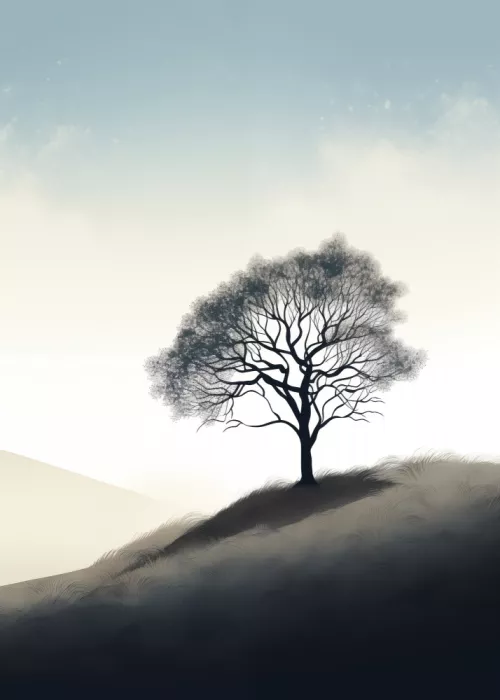 Magnusson, Andreas: Árbol Solitario n.º 2