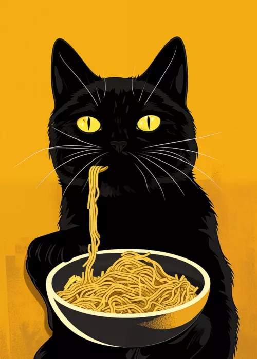 Magnusson, Andreas: Noodle Cat No 2