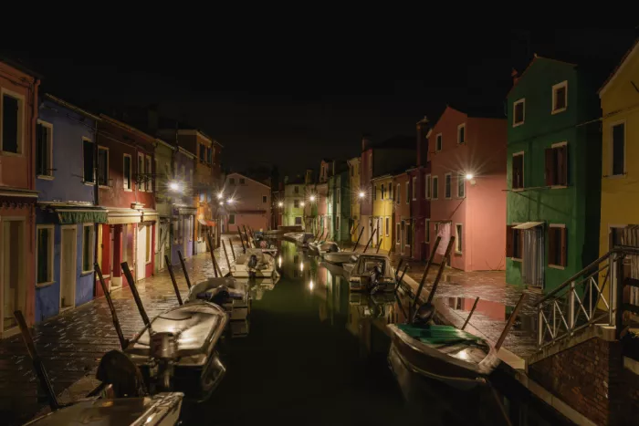 Marini, Roberto: Burano la nuit