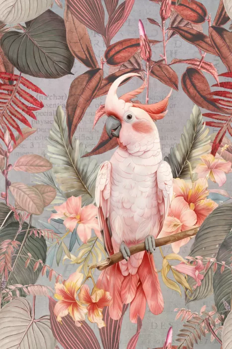 Haase, Andrea: Giardino con Cacatua