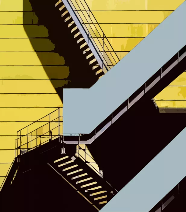 Orbach, Arnon: Escaleras - Tokio Japón