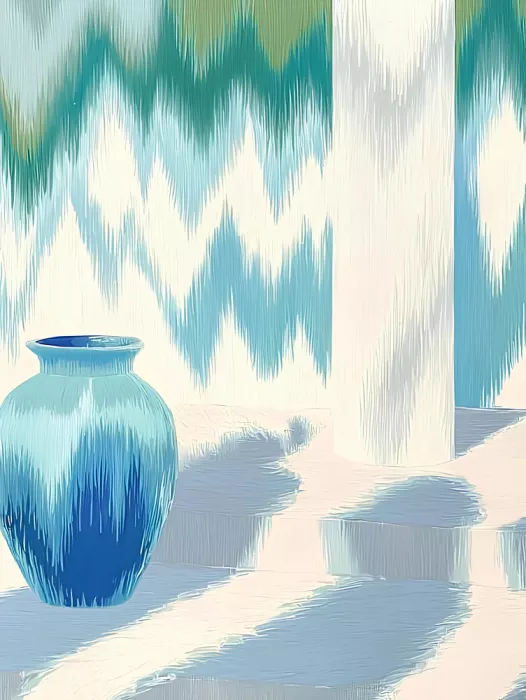 Elena, Avanesova: Blue Vase