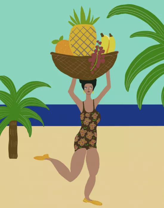 Bursic, Sharyn: Tropische Früchte am Strand