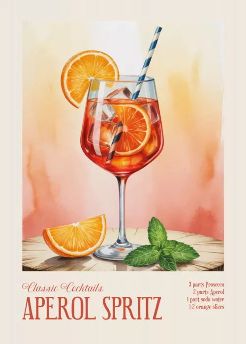 Magnusson, Andreas: Cócteles clásicos - Aperol Spritz