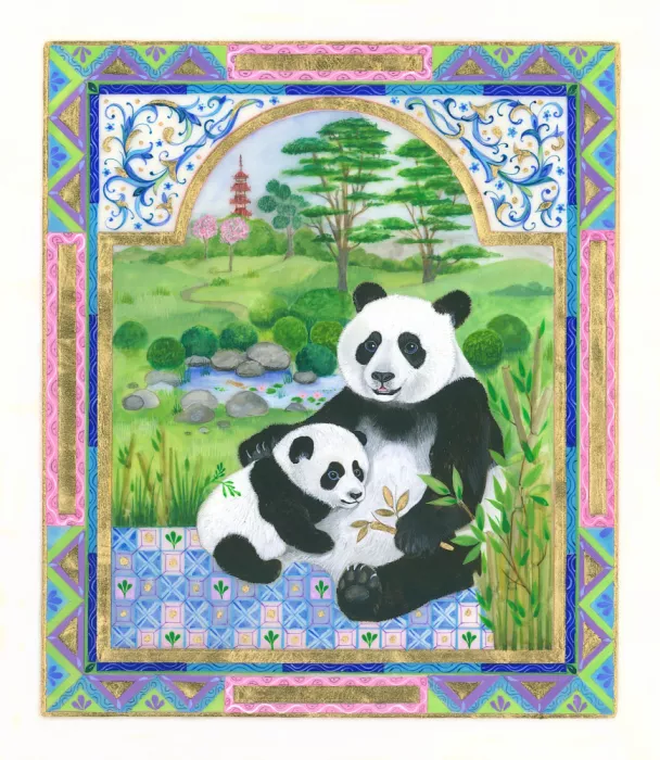 Brent, Isabelle: Pandas im Garten