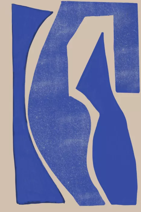 Studio, Miuus The: Formas geométricas azules
