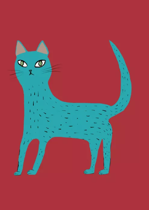 Bursic, Sharyn: Gatto blu