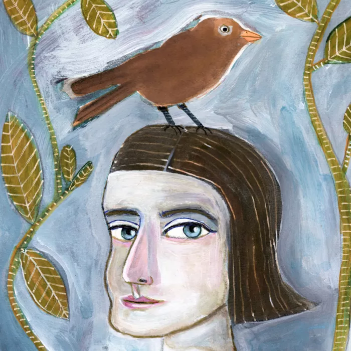 Bursic, Sharyn: Dame mit dem Vogel