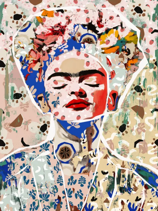 Treechild: Pattern play no 18 (Frida)
