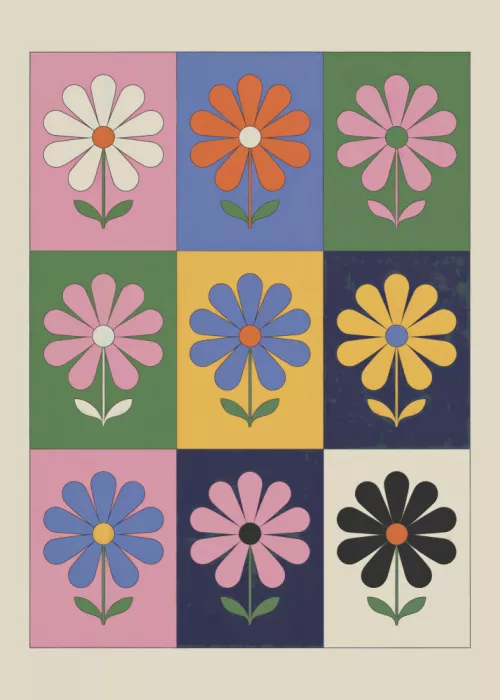 Magnusson, Andreas: Neun Blumen