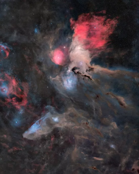 Chander, Vikas: Rho Ophiuchi und das Blaue Horsehead