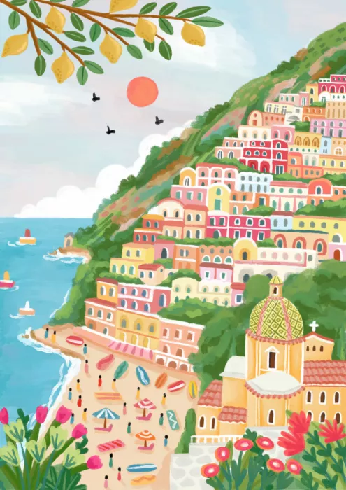 Kachhadiya, Nidhi: Estate a Positano