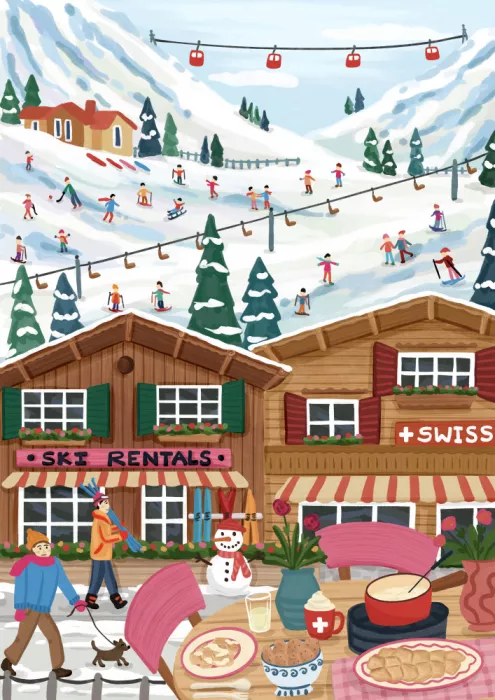 Kachhadiya, Nidhi: Winter In Swiss