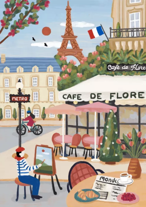 Kachhadiya, Nidhi: Café de París