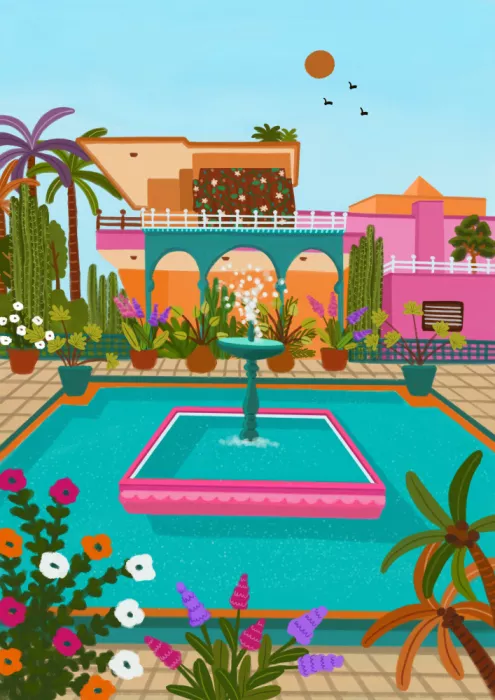 Kachhadiya, Nidhi: Jardin Majorelle