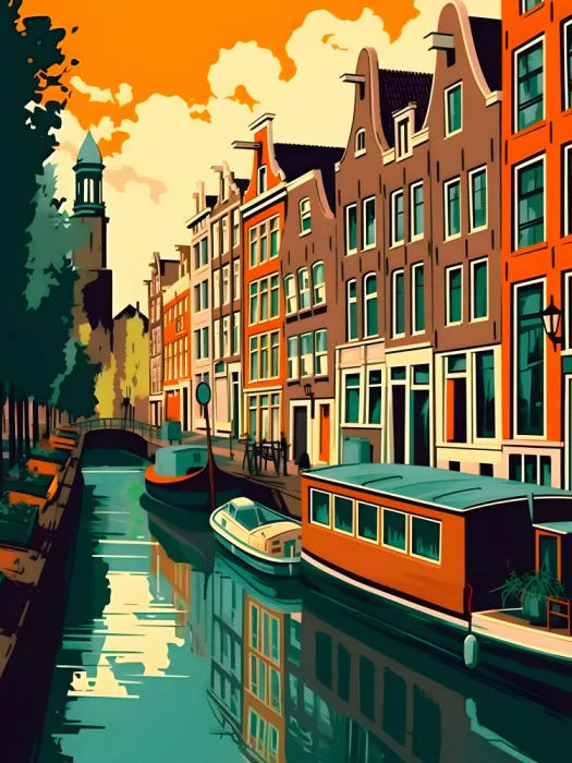 Taudalpoi: Amsterdamské kanálové domy