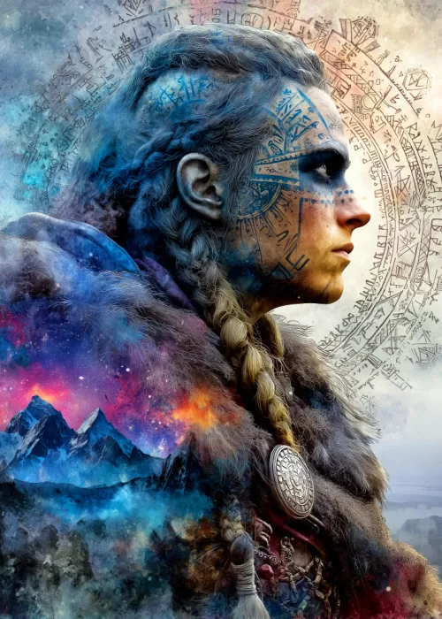 Jaszke, Justyna: Nordic Warrior art