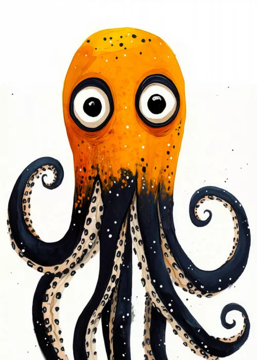Jaszke, Justyna: Octopus animal art