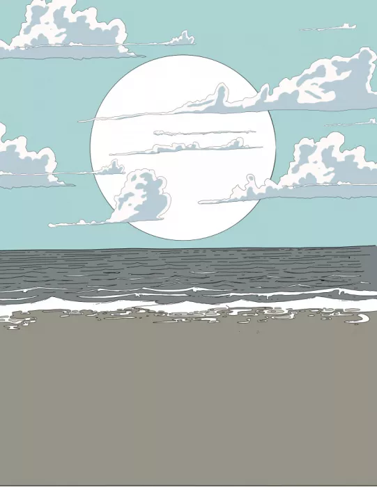 Nicholas: Luna Piena sulla Spiaggia