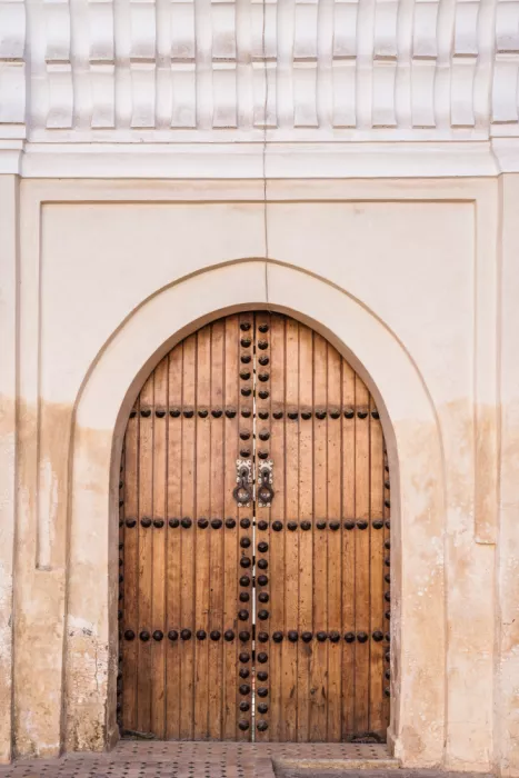 Photolovers: Pastel door in Morocco