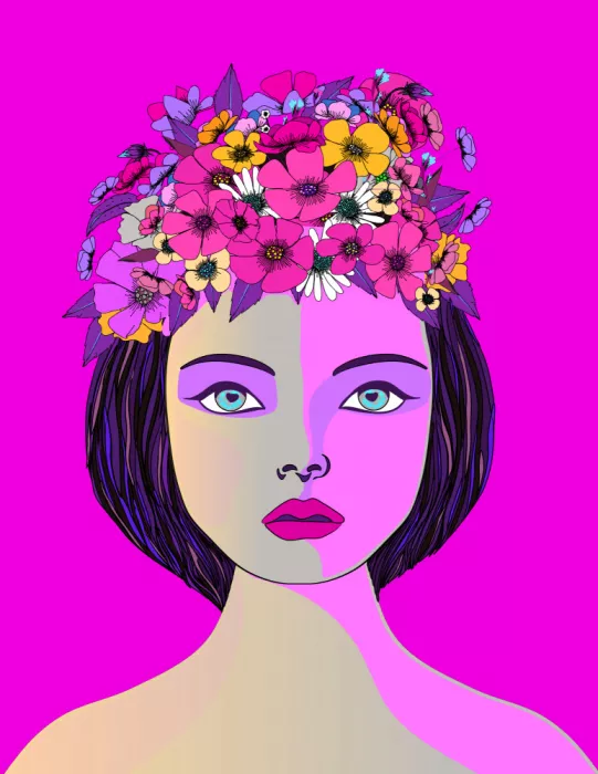 Nicholas: Ragazza con fiori