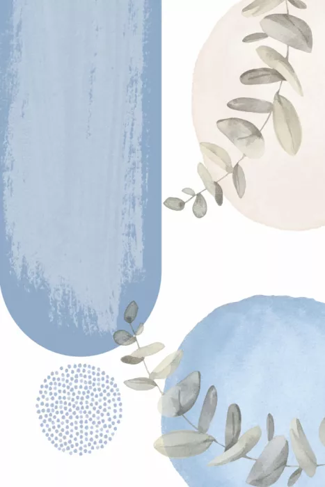 Moss, Ann Sally: Sanft Blau-3