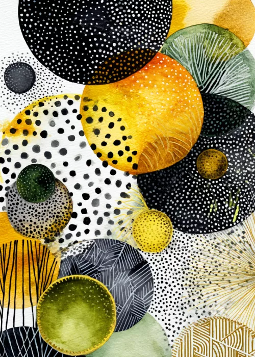 Jaszke, Justyna: Composition with Overlapping Circles