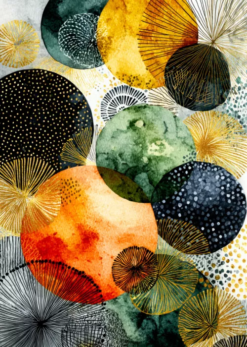 Jaszke, Justyna: Composition with Overlapping Circles