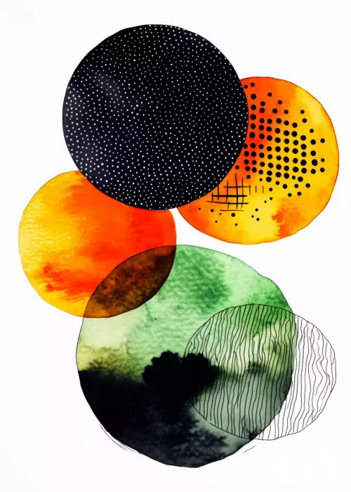 Jaszke, Justyna: Composition with Overlapping Circles